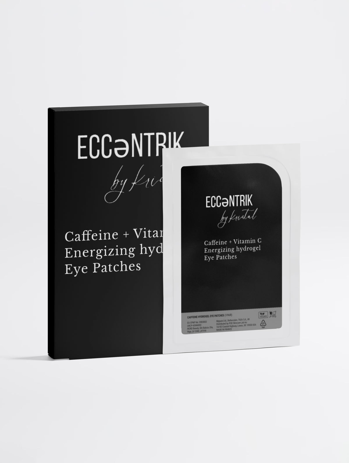 ECCƏNTRIK PATCH OCCHI- Energizzante in idrogel alla caffeina e vitamina C (7 PCS)